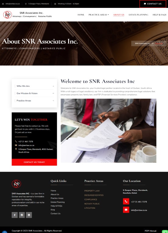 website-design-snr-law-4